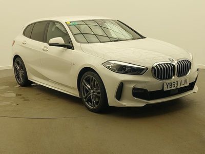 Used BMW 118 M Sport 150 HP (110 kW) 2020 White Hatchback