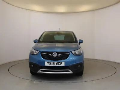 Used Vauxhall Crossland X Elite 118 HP (86 kW) 2018 Blue SUV