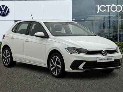 White Used 2022 VW Polo Life Hatchback | £15,756 (Fair price)