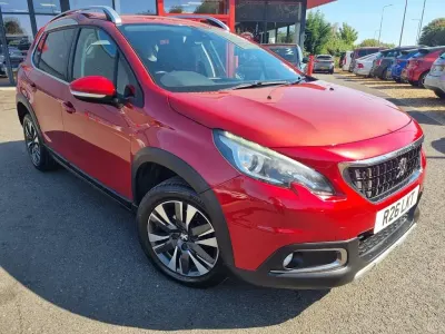 Used Peugeot 2008 Allure 100 HP (73 kW) 2017 Red SUV