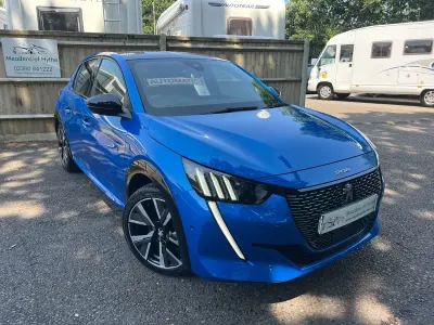 Used Peugeot 208 GT-line 100 HP (73 kW) 2022 Blue Hatchback
