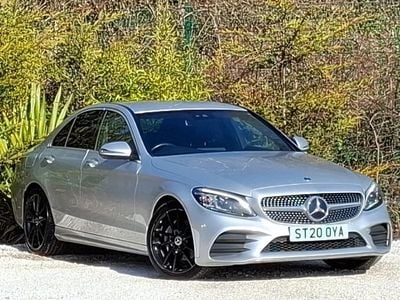 Usado Mercedes C220 AMG Line Premium 194 HP (142 kW) 2020 Prateado Sedan