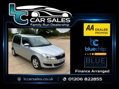 Used Skoda Roomster SE 105 HP (77 kW) 2014 Silver MPV