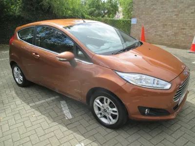 Used Ford Fiesta Zetec 82 HP (60 kW) 2015 Brown Hatchback