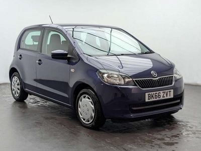 Used Skoda Citigo SE 60 HP (44 kW) 2016 Blue Hatchback