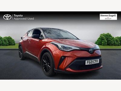 Used Toyota C-HR Edition 184 HP (135 kW) 2021 Orange SUV