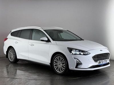 White Used 2022 Ford Focus Titanium X Estate | £15,200 (Fair price)