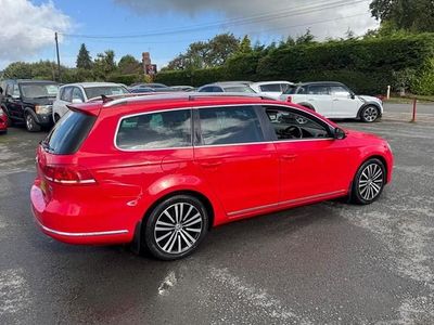 Red Used 2013 VW Passat Sportline Estate | £3,995