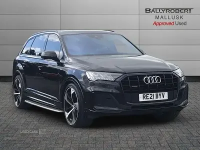 Begagnad Audi Q7 Black Edition 286 HK (210 kW) 2021 Svart SUV