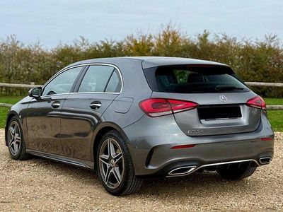 Grey Used 2018 Mercedes A180 AMG line Hatchback | £11,450 (Fair price)