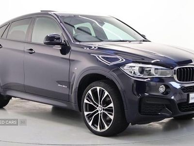 Black Used 2018 BMW X6 M Sport SUV | £25,950