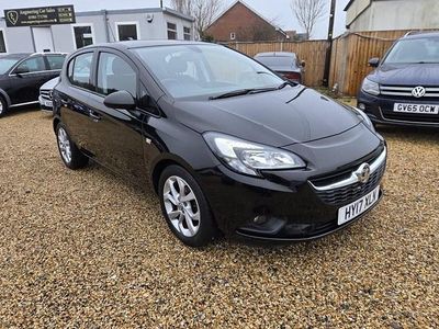 Used Vauxhall Corsa 75 HP (55 kW) 2017 Black Hatchback