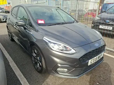 Used Ford Fiesta ST-Line 100 HP (73 kW) 2019 Grey Hatchback