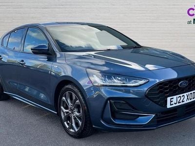 Begagnad Ford Focus ST-Line 125 HK (91 kW) 2022 Blå