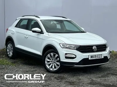Used VW T-Roc SE 150 HP (110 kW) 2019 White SUV