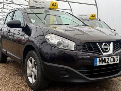 Black Used 2012 Nissan Qashqai Visia SUV | £3,190 (Fair price)