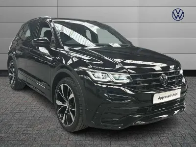 Used VW Tiguan R-line 190 HP (139 kW) 2022 Black SUV