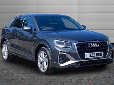 Begagnad Audi Q2 S-Line 150 HK (110 kW) 2023 Grå SUV