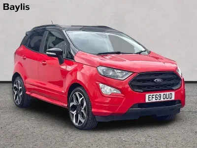 Begagnad Ford Ecosport ST-Line 125 HK (91 kW) 2019 Röd SUV