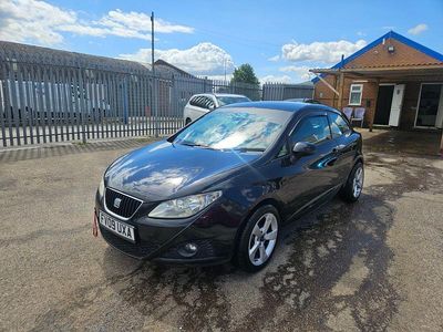 Begagnad Seat Ibiza SE 85 HK (62 kW) 2009 Svart Halvkombi