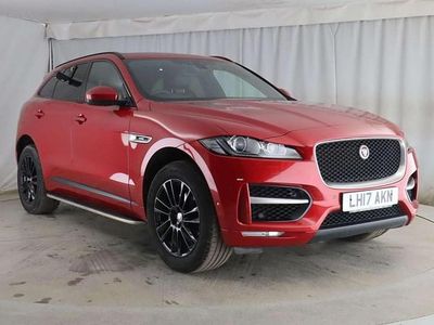 Used Jaguar F-Pace R-Sport 250 HP (183 kW) 2017 Red SUV