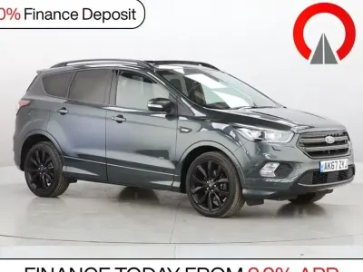 Used Ford Kuga ST-Line X 180 HP (132 kW) 2018 Green SUV