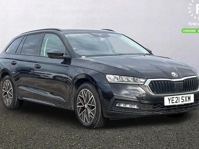 Used Skoda Octavia SE First Edition 150 HP (110 kW) 2020 Black Estate