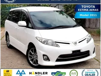 Usado Toyota Estima 2011 Blanco Monovolumen