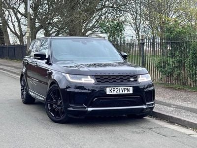 Used Land Rover Range Rover Sport HSE 300 HP (220 kW) 2021 Black SUV