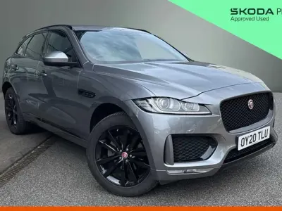 Used Jaguar F-Pace Chequered Flag 237 HP (174 kW) 2020 Grey SUV