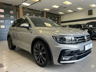 Used VW Tiguan R-line 150 HP (110 kW) 2018 Silver SUV