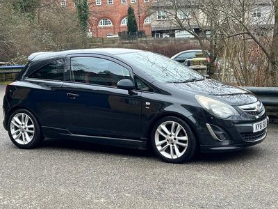 Used Vauxhall Corsa SRi 100 HP (73 kW) 2012 Black Hatchback