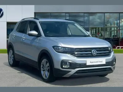 Used VW T-Cross SE 95 HP (69 kW) 2020 Silver SUV
