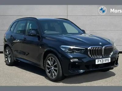 Used BMW X5 M Sport 394 HP (289 kW) 2021 Black SUV