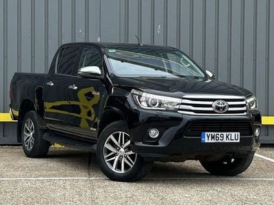 Black Used 2020 Toyota HiLux Pickup | £20,295 (Good price)