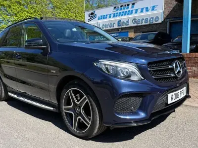 Begagnad Mercedes GLE43 AMG Premium 367 HK (269 kW) 2017 Blå Kombi