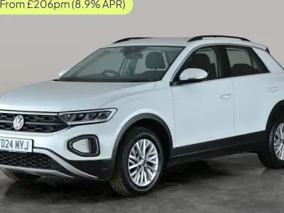Used VW T-Roc Life 110 HP (80 kW) 2024 White SUV