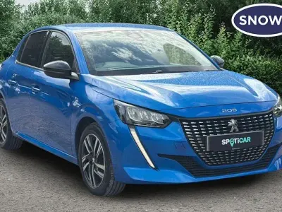 Used Peugeot 208 Allure+ 102 HP (75 kW) 2023 Blue Hatchback