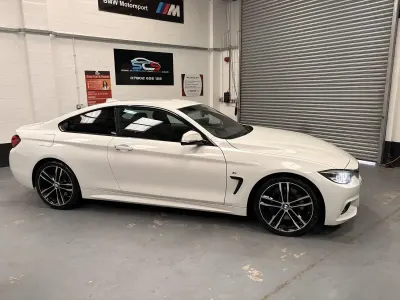Used BMW 430 M Sport 258 HP (189 kW) 2019 White Coupe