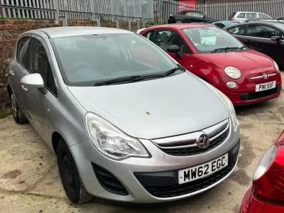 Used Vauxhall Corsa 2012 Silver Hatchback