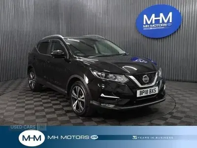 Used Nissan Qashqai N-Connecta 2018 Black SUV