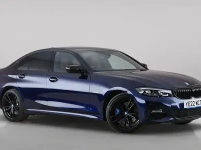 Used BMW 330e M Sport 292 HP (214 kW) 2022 Blue Sedan