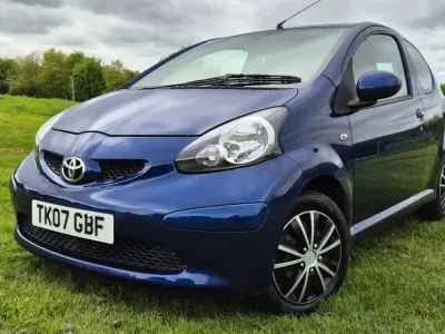 Used Toyota Aygo 2007 Blue Hatchback