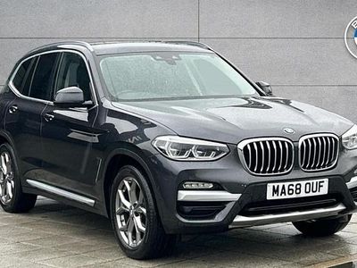 Grey Used 2018 BMW X3 xLine SUV | £18,490 (Fair price)