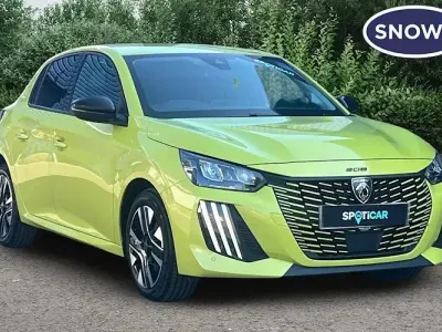 Used Peugeot 208 Allure 101 HP (74 kW) 2025 Yellow Hatchback