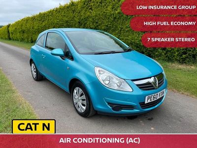 Used Vauxhall Corsa 85 HP (62 kW) 2010 Blue Hatchback