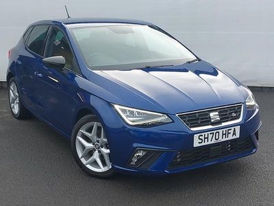 Blue Used 2020 Seat Ibiza FR Hatchback | £13,298 (Fair price)