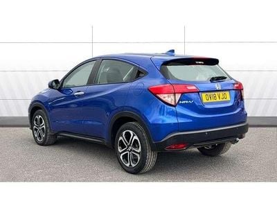 Used Honda HR-V SE 120 HP (88 kW) 2018 Blue SUV