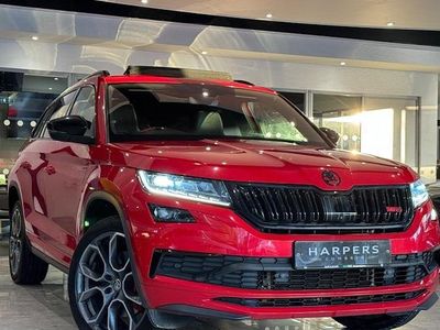 Red Used 2019 Skoda Kodiaq vRS SUV | £23,350 (Expensive)