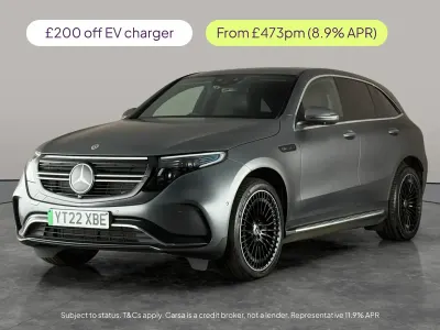 Used Mercedes EQC400 AMG Line Premium Plus 300 kW (408 HP) 2022 Grey SUV